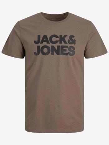 Jack & Jones Corp Triko Hnědá