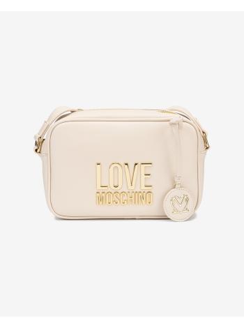 Béžová cross body kabelka Love Moschino