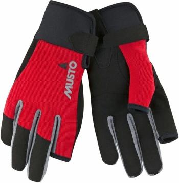 Musto Essential Sailing Long Finger True Red S Jachtařské rukavice