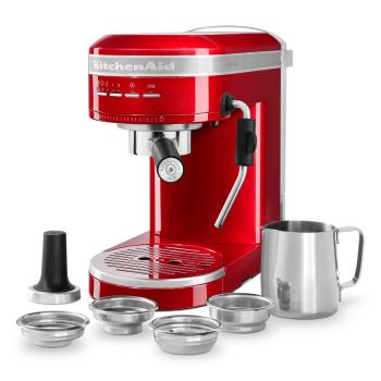 Pákový kávovar Artisan 5KES6503ECA KitchenAid červená metalíza