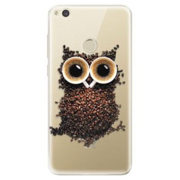 Odolné silikonové pouzdro iSaprio - Owl And Coffee - Huawei P9 Lite 2017