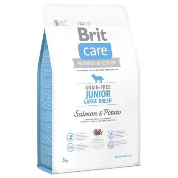 Brit Care Grain-free Junior Large Breed Salmon & Potato 3kg