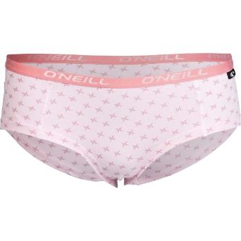 O'Neill HIPSTER WITH DESIGN 2-PACK Dámské spodní kalhotky, růžová, velikost L