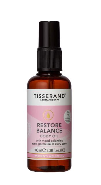 Tisserand Restore Balance tělový olej pro obnovu rovnováhy, 100 ml