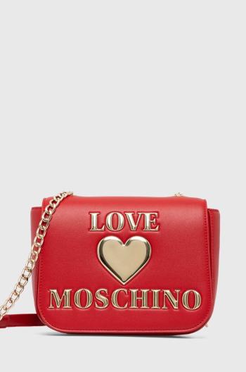 Kabelka Love Moschino červená barva, JC4052PP0CLF0