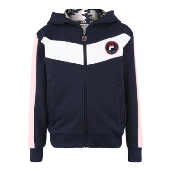 Fila Dětská bunda Girls Hoody Jacket black iris