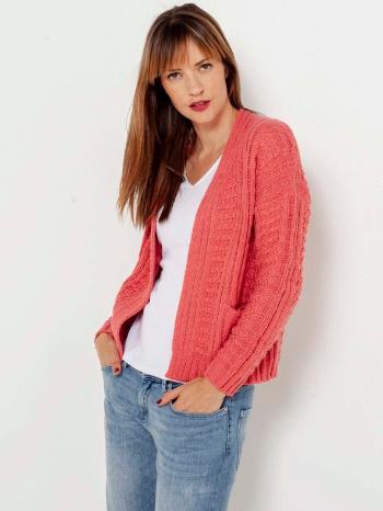 CAMAIEU Cardigan Červená