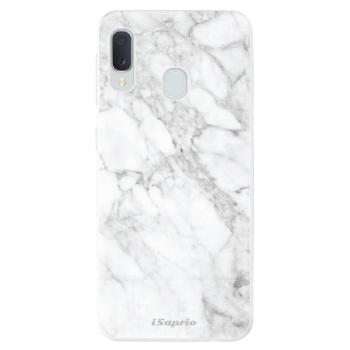 Odolné silikonové pouzdro iSaprio - SilverMarble 14 - Samsung Galaxy A20e