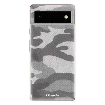 Odolné silikonové pouzdro iSaprio - Gray Camuflage 02 - Google Pixel 6 5G