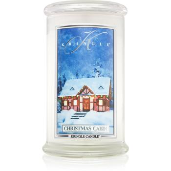 Kringle Candle Christmas Cabin vonná svíčka 624 g