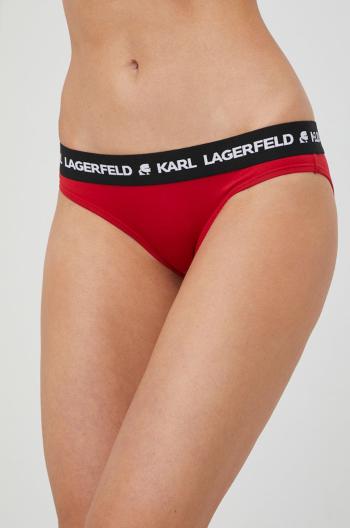 Kalhotky Karl Lagerfeld červená barva
