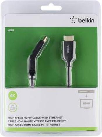 HDMI kabel Belkin [1x HDMI zástrčka - 1x HDMI zástrčka] černá 2.00 m