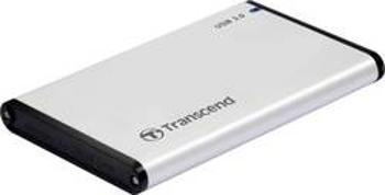 Pouzdro pevného disku SATA 2.5 palec Transcend TS0GSJ25S3, USB 3.2 Gen 1 (USB 3.0), stříbrná