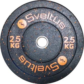 SVELTUS OLYMPIC DISC BUMPER 2,5 KG x 50 MM Nakládací kotouč, černá, velikost