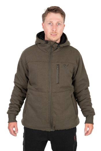 Fox rybářská bunda Collection Sherpa Jacket Green & Black - XXL