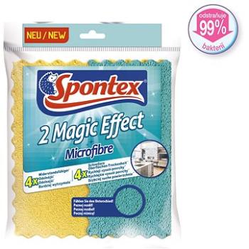 SPONTEX 2 Magic Effect Microfibre 20,5 × 22 cm (2 ks) (3384127000400)