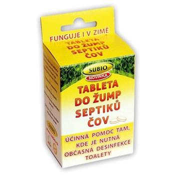 SUBIO Tableta do žump, septiku a čov 70 g (8594066620293)