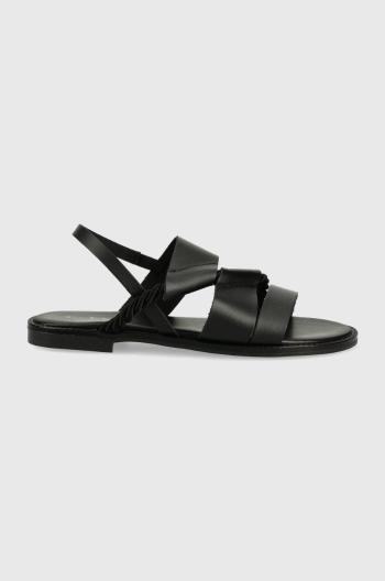 Sandály Sisley dámské, černá barva