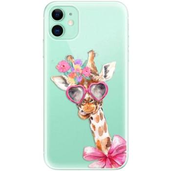 iSaprio Lady Giraffe pro iPhone 11 (ladgir-TPU2_i11)