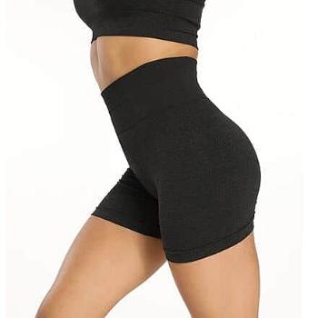 Yoga Fixed krátké legíny černá Velikost oblečení: M