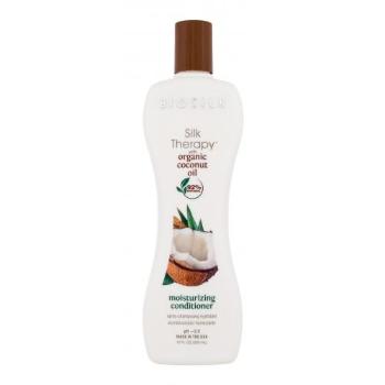 Farouk Systems Biosilk Silk Therapy Coconut Oil 355 ml kondicionér pro ženy na lámavé vlasy; na suché vlasy