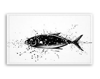 Fotoobraz 120x70 cm velký Ryba