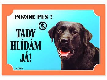 Tabulka DAFIKO labradorský retriever černý 1 ks