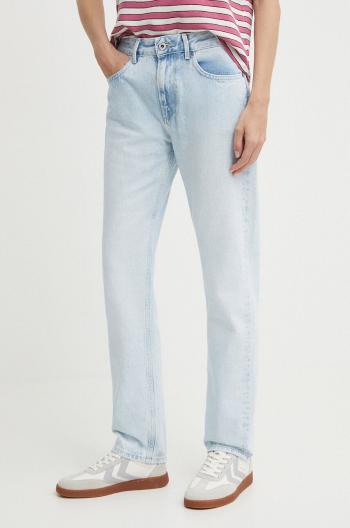 Džíny Pepe Jeans STRAIGHT HW dámské, high waist, PL204592PF4