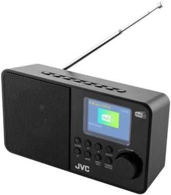 JVC RA-E611-DAB, černá