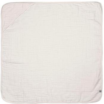 Lässig Muslin Hooded Towel Milky, 90 × 90 cm (4042183427829)