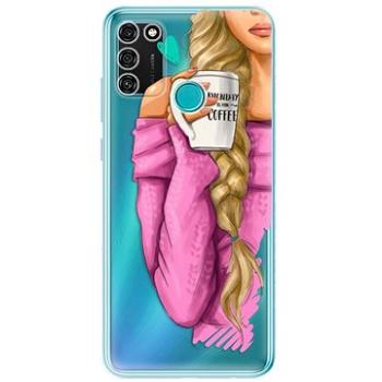 iSaprio My Coffe and Blond Girl pro Honor 9A (coffblon-TPU3-Hon9A)