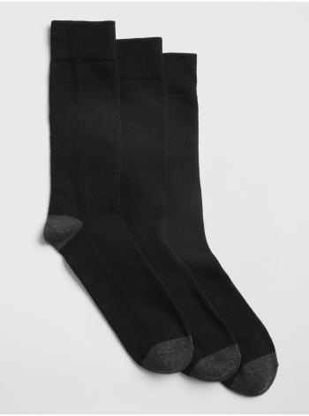 Černé pánské ponožky GAP 3-Pack