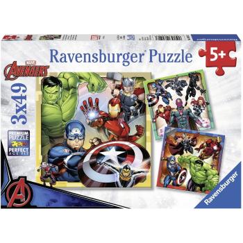 Ravensburger Puzzle Premium Disney Marvel Avengers 3 x 49 dílků