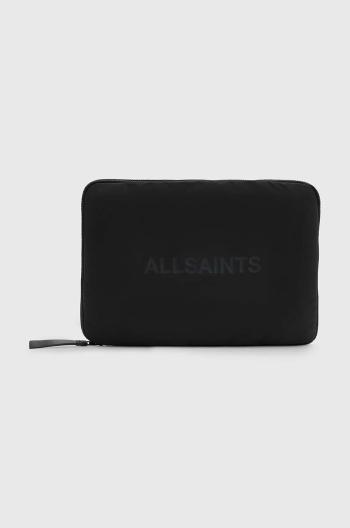 Obal na notebook AllSaints SAFF černá barva