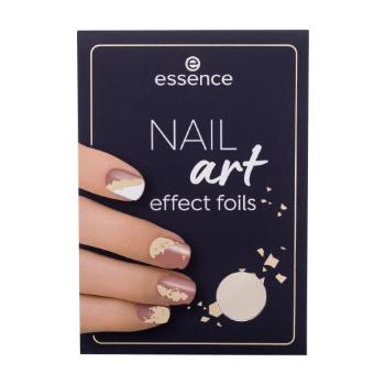 Essence Nail Art Effect Foils 1 ks manikúra pro ženy 01 Golden Galaxy