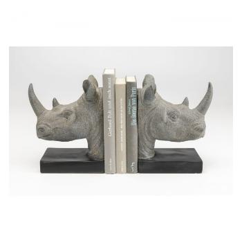 Zarážka na knihy Rhino – set 2 ks