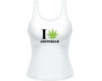 Dámské tílko Tank Top I Love Amsterdam