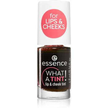 Essence WHAT A TINT! tekutá tvářenka a lesk na rty 4,9 ml