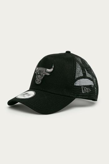 Čepice New Era černá barva, s aplikací, 12523913-BLACK