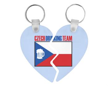 Zamilovaná klíčenka Czech drinking team