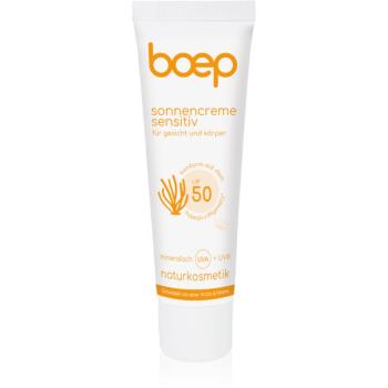 Boep Natural Sun Cream Sensitive opalovací krém SPF 50 50 ml