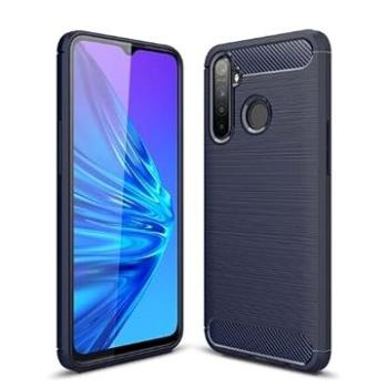 OEM Silikonový obal CARBON pro Samsung Galaxy J7 (2017) J730 - tmavě modrý (RI4871)