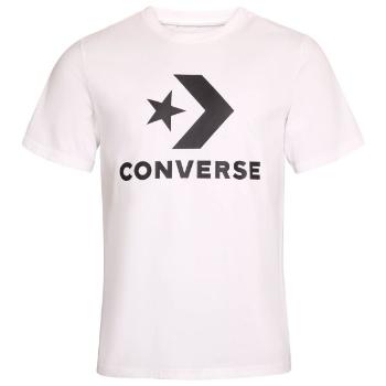 Converse STANDARD FIT CENTER FRONT LARGE LOGO STAR CHEV Pánské tričko, bílá, velikost XS