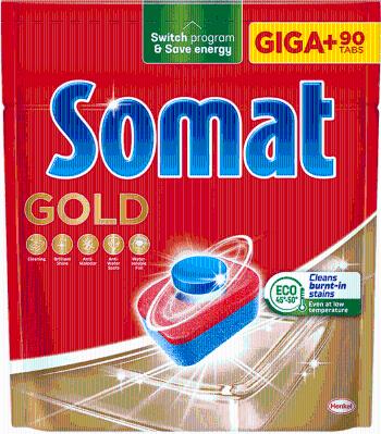 Somat Gold tablety do myčky nádobí 90 ks