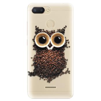 Odolné silikonové pouzdro iSaprio - Owl And Coffee - Xiaomi Redmi 6