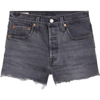 Levi's 501 ORIGINAL SHORT MESA CABO RISE SHORT Dámské džínové šortky, tmavě šedá, velikost 30