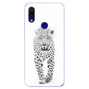 Odolné silikonové pouzdro iSaprio - White Jaguar - Xiaomi Redmi 7