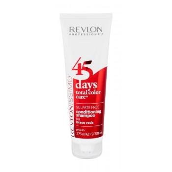 Revlon Professional Revlonissimo 45 Days 2in1 For Brave Reds 275 ml šampon pro ženy na barvené vlasy