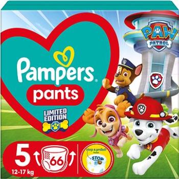 PAMPERS Active Baby Pants Paw Patrol vel. 5 (66 ks)  (8006540863619)