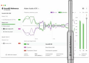 Sonarworks SoundID Reference for Speakers & Headphones with Measurement Microphone Měřicí mikrofon